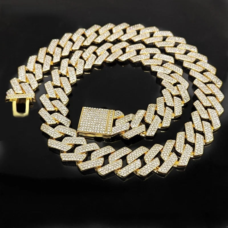 Men/Women's ICED OUT Cuban Links