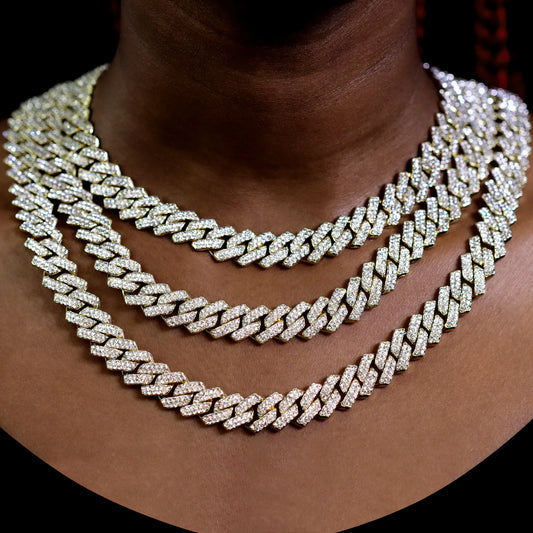 Men/Women's ICED OUT Cuban Links