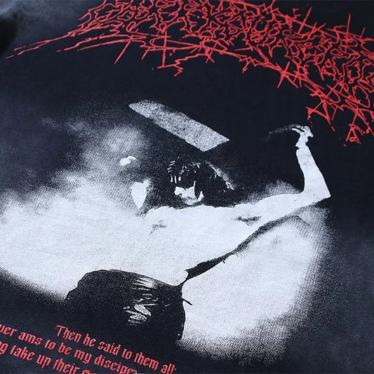 Men/Women's Y2k Hell Star Retro T-Shirt (TAG INCLUDED)