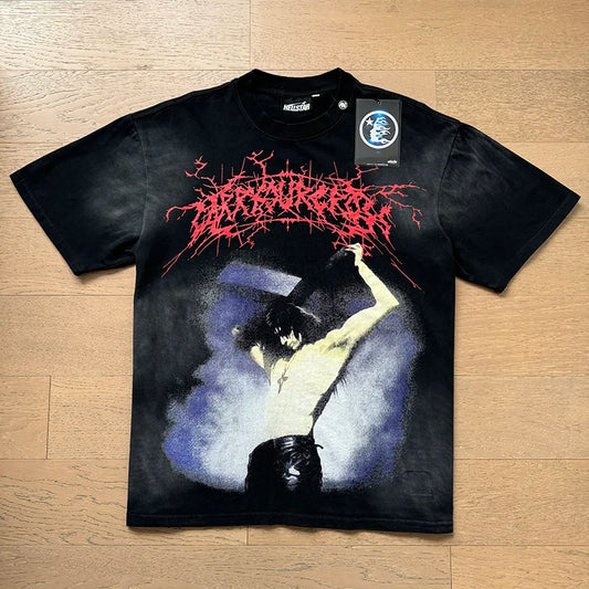 Men/Women's Y2k Hell Star Retro T-Shirt (TAG INCLUDED)